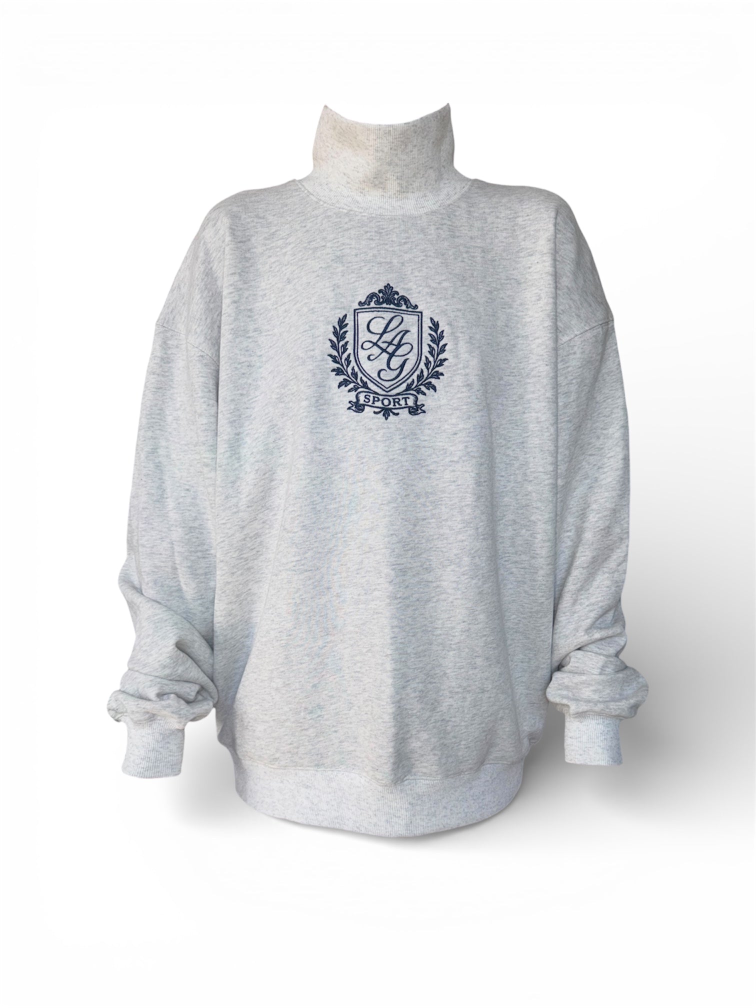 Oxford Mockneck Sweater